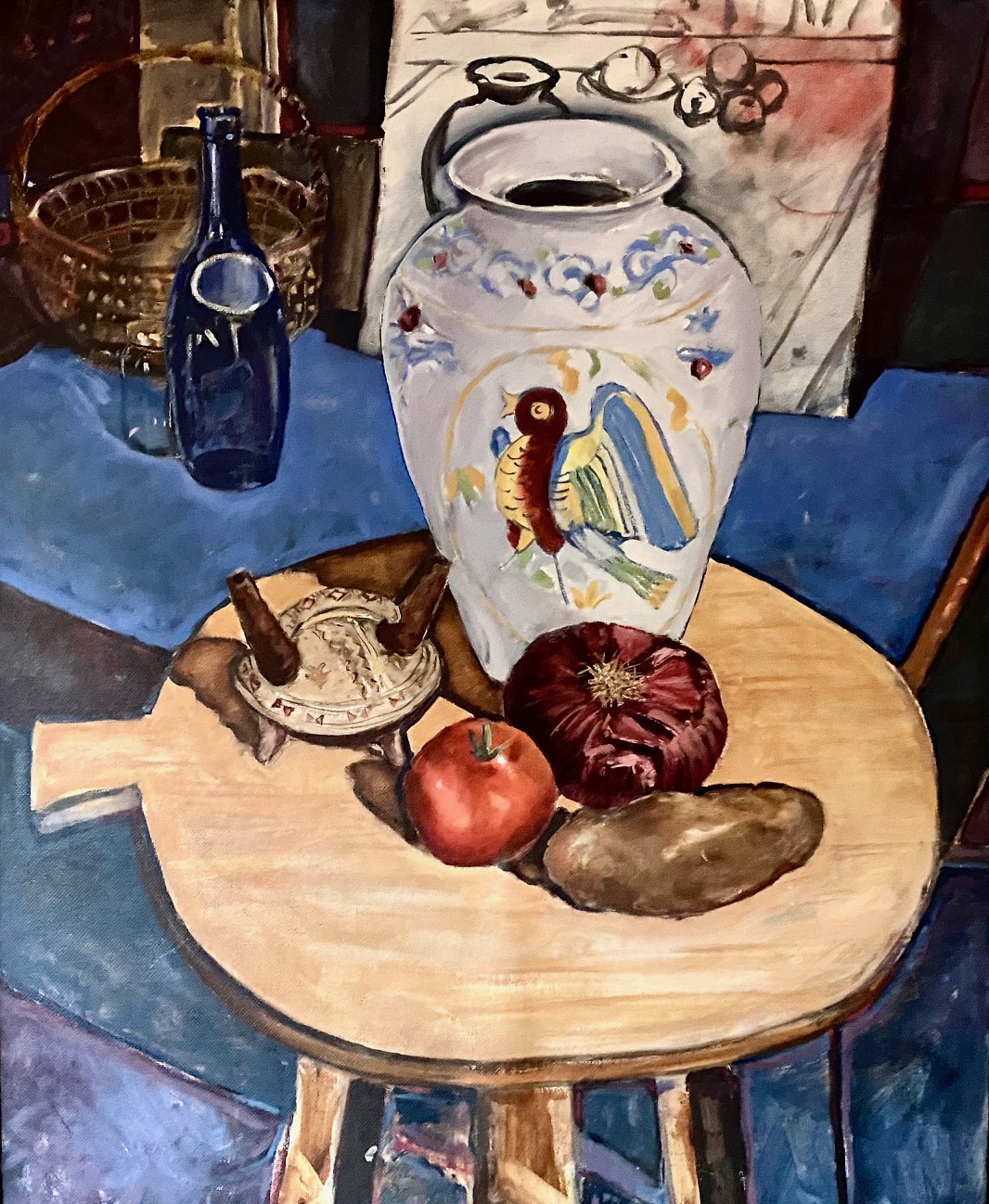 Still Life with Tomato and Potato
